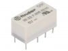Relay electromagnetic 30.22.7.005.0010, Ucoil 5VDC, 3A, 125VAC, DPDT
