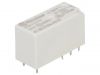 Relay electromagnetic 41.52.9.024.0010, Ucoil 24VDC, 15A, 250VAC, DPDT