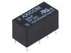 Relay electromagnetic 8-1393792-5, Ucoil 5VDC, 3A, 125VAC, DPDT