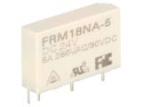 Електромагнитно реле FRM18NA-5 DC24V, бобина 24VDC, 5A, 250VAC/30VDC, SPST, NO