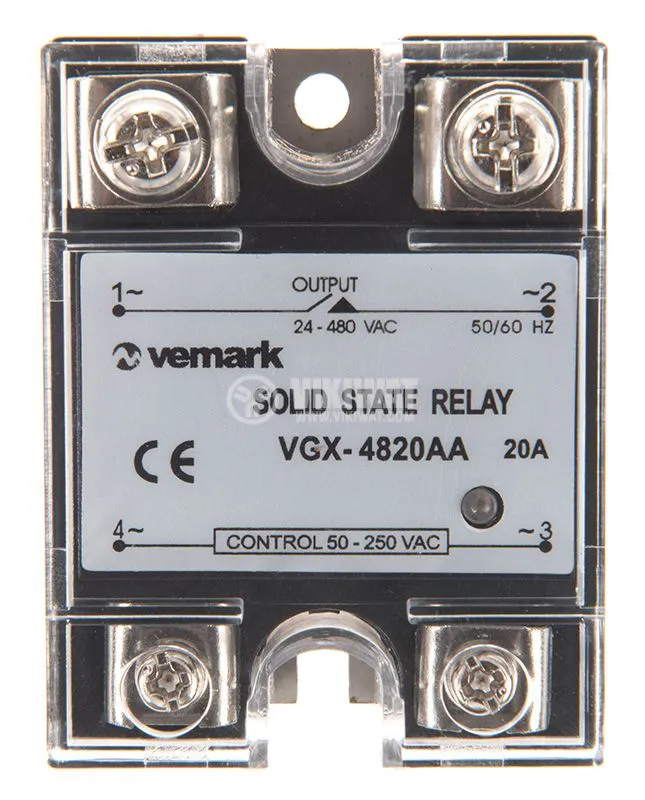 Relais Statique Zettler 90A/480V - 4-32 Vdc - Neuf Ouvert Pour Photo - Idéal Pour Projets électriques