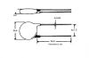 Thermistor, SCK 0120, NTC, 1 Ohm, 20 A, F20x6 mm - 2