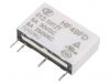 Relay electromagnetic HF49FD/012-1H12T, Ucoil 12VDC, 5A, 250VAC, SPST