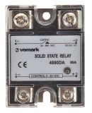 Solid state relay VGX-4880DA, semiconductor, 3~32VDC, load capacity 80A/24~480VAC
