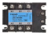 Solid state relay VGX-3-4810DA, semiconductor, 3~32VDC, load capacity 10A/24~480VAC
