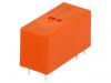 Relay electromagnetic 3-1393240-3, Ucoil 12VDC, 16A, 250VAC, SPST