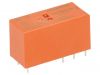 Relay electromagnetic 7-1393243-6, Ucoil 24VAC, 8A, 250VAC, DPDT