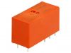Relay electromagnetic 8-1393243-5, Ucoil 24VDC, 8A, 250VAC, DPDT