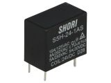 Relay electromagnetic S5H-24-1AS, Ucoil 24VDC, 8A, 250VAC/30VDC, SPST, NO