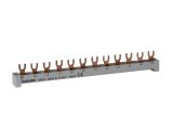 Comb power supply 3P, U-shaped, 80A, 16mm2, 54pin, 1000mm, BBU 3L 16 M54, NOARK