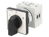 Rotary cam switch 16A, 400VAC, 2 sections, 2 contacts, 3 positions, GX1652U