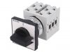 Rotary cam switch 16A, 400VAC, 3 sections, 3 contacts, 2 positions, GX1656U