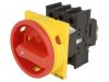 Rotary cam switch 25A, 400VAC, 1 section, 3 contacts, 2 positions, P1-25/EA/SVB, access control