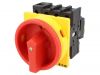 Rotary cam switch 25A, 400VAC, 1 section, 4 contacts, 2 positions, P1-25/EA/SVB/N, access control