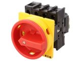 Rotary cam switch 32A, 400VAC, 1 section, 4 contacts, 2 positions, P1-32/EA/SVB/N, access control