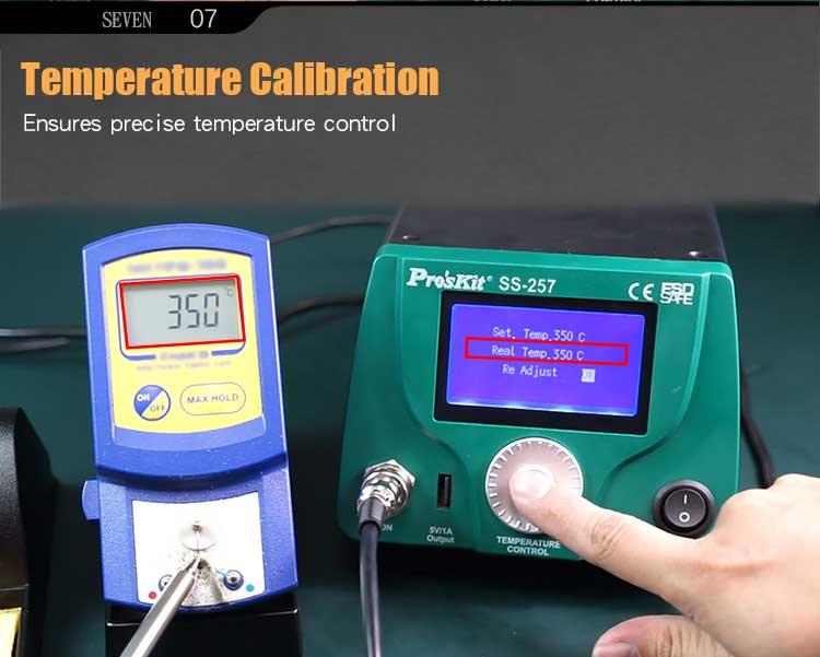 Soldering station, SS-257B, 500°C, 75W, 230VAC, PRO'S KIT
