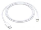 Кабел за iPhone и iPad, Lightning - USB Type-C, 1m, бял, W1M8PTC