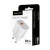 Phone charger, USB and USB Type-C, 30W, white, KM0855, Kruger&Matz - 6