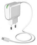 Phone charger with Lightning cable, 12W, white
