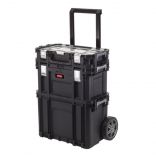 Three-piece tool case, with wheels, 565x370x700mm, plastic, KETER