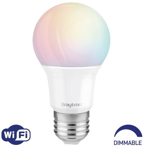 Wi-Fi Smart LED лампа, 9W, E27, 230VAC, 806lm, RGB, BA13-00929
 - 1
