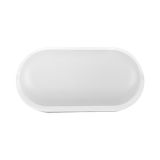LED ceiling, 12W, oval, 230VAC, 900lm, 6500K, cool white, IP54, BC17-00830, ellipse