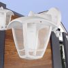 LED градинска лампа BERLIN, стенна, E27, IP44, бяла - 2