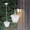LED garden lamp hanging, E27, IP44, white - 3