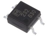 Solid State Relay AQY232S, Icntrl 500µA, 500mA/60VAC/VDC