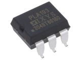 Solid State Relay PLA193S, Icntrl 50mA, 100mA/600VAC/VDC