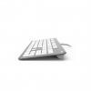 Мултимедийна клавиатура функционални бутони, USB, бяла/сива, безшумна
 - 3