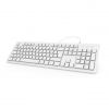 Keyboard HAMA KC-200, with cable, USB, white
 - 2