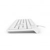 Keyboard HAMA KC-200, with cable, USB, white
 - 3