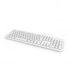 Keyboard HAMA KC-200, with cable, USB, white
 - 4
