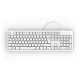 Keyboard HAMA KC-200, with cable, USB, white
