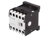 Контактор DILEM12-01-G-EA(24VDC), 3-полюсен, 3xNO, 24VDC, 12A, спомагателни контакти NC