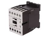 Контактор DILM9-10-EA(24VDC), 3-полюсен, 3xNO, 24VDC, 9A, спомагателни контакти NO