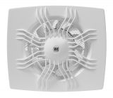 Bathroom fan, Extractor fan 100, 220 VAC, ф100 mm, 95 m3/h, 11 W, with valve