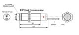 Капацитивен датчик, CD18P21L, 10-30 VDC, PNP, NO, М18x80mm, 8mm, неекраниран - 2 - Викиват Капацитивен датчик, CD18P21L, 10-30 VDC, PNP, NO, М18x80mm, 8mm, неекраниран - 2
