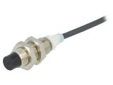 Индуктивен датчик E2A-M12KN08-WP-B1 2M, 12~24VDC, PNP, NO, 8mm, M12x50mm, неекраниран