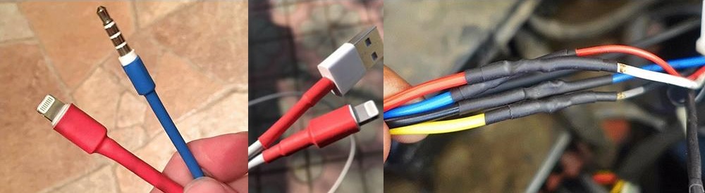 Термосвиваем шлаух ф2.4mm, 2:1, жълто-зелен, JDD-MRSG-2.4-YG-1M