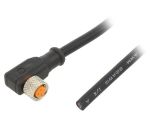 Sensor cable 0806 03 L1 001 2M, 3pins, angled connector, 2m, M8mm