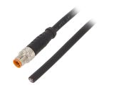 Sensor cable 0810 04 002 5M, 4pins, straight connector, 5m, M8mm