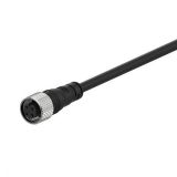 Кабел за датчик CID4-5T, 4 пина, прав конектор, 5m, M12mm