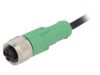 Sensor cable SAC-3P-3,0-PVC/M12FS, 3pins, 3m, M12mm