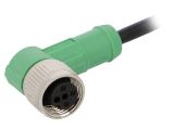 Sensor cable SAC-3P-3,0-PVC/M12FR, 3pins, angled connector, 3m, M12mm