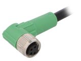 Sensor cable SAC-4P-3,0-PVC/M8FR, 4pins, angled connector, 3m, M8mm