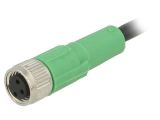 Sensor cable SAC-3P-3,0-PVC/M8FS, 3pins, straight connector, 3m, M8mm