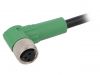 Sensor cable SAC-3P-3,0-PVC/M8FR, 3pins, angled connector, 3m, M8mm