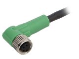Sensor cable SAC-4P-1,5-PUR/M8FR, 4pins, angled connector, 1.5m, M8mm